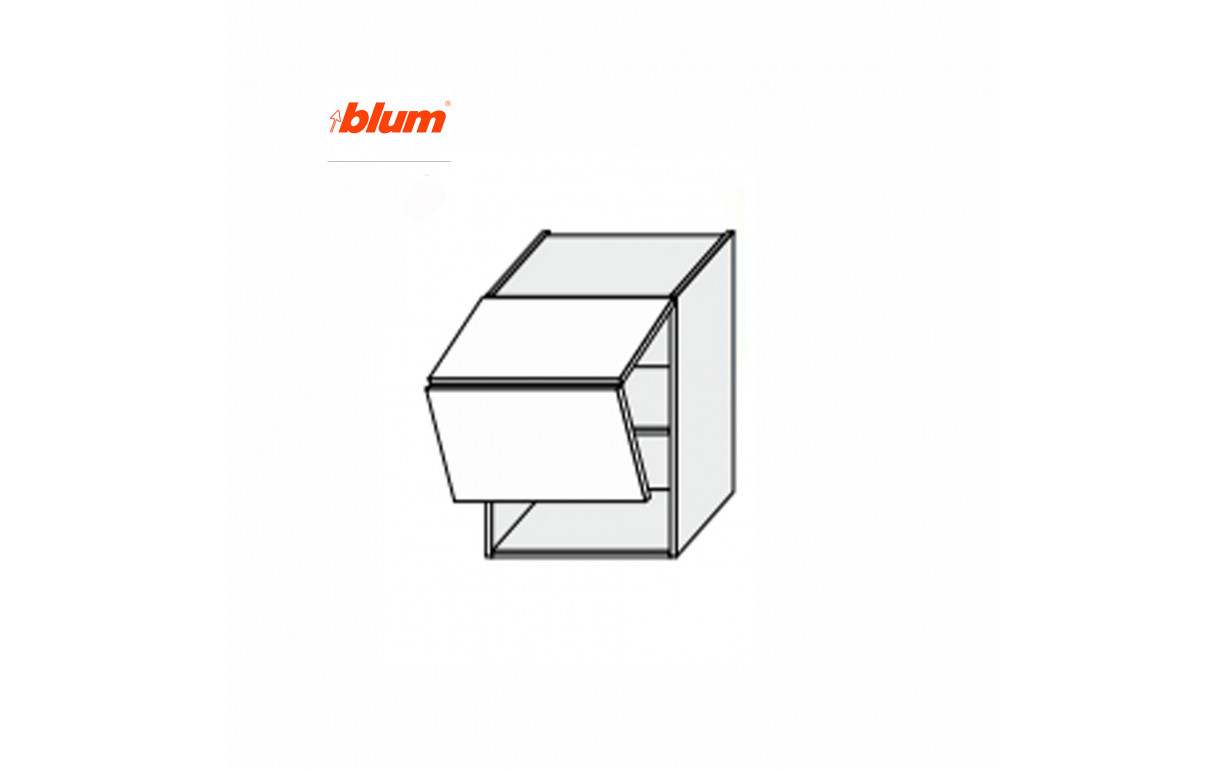 Кухонна секція Міленіум WG верхня 60В/720 2дв Aventos Pro Blum - Фото